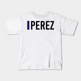 Sergio Perez Driver Name - 2022 Season #2 Kids T-Shirt